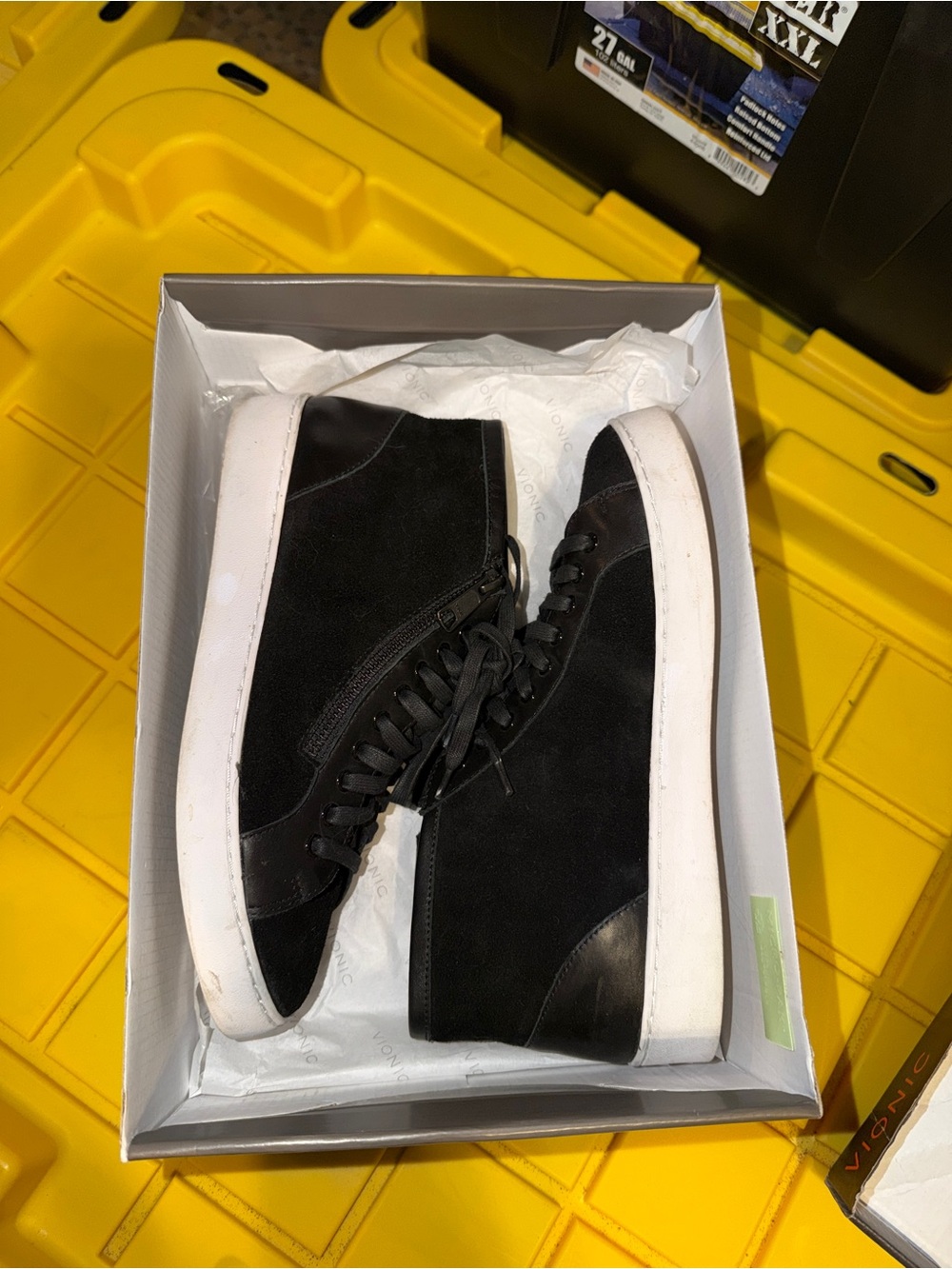 Women’s Black High-Top Casual Sneakers